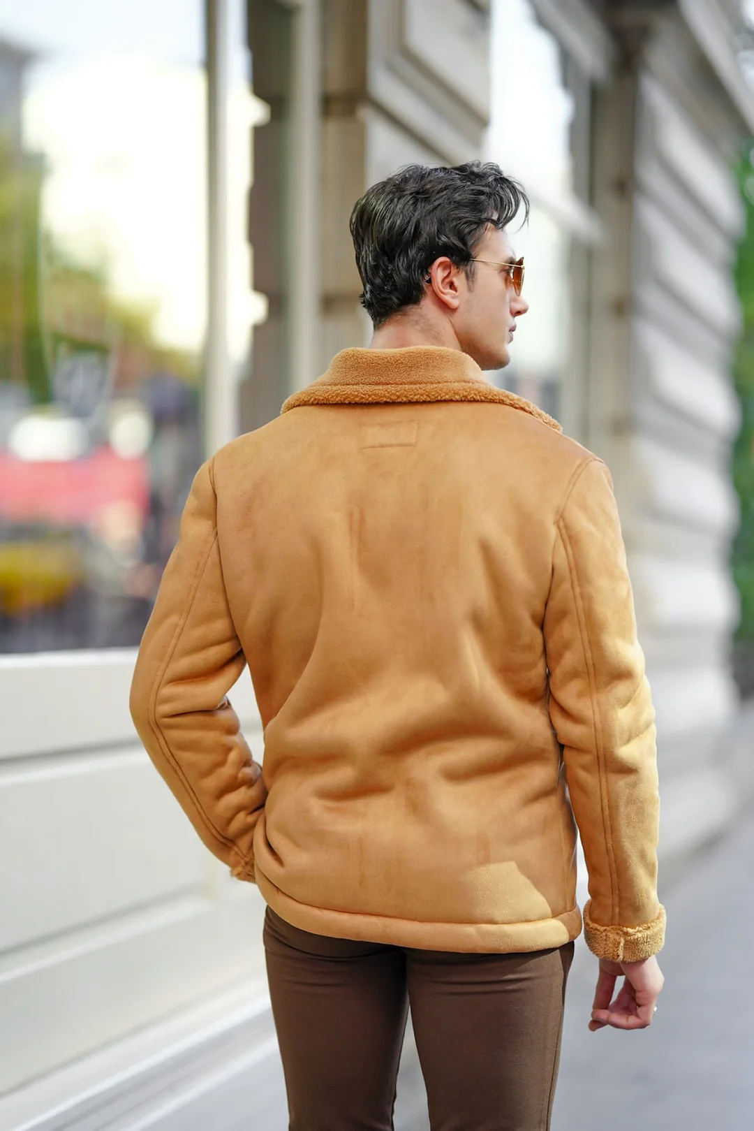 Nubuk Full Kürklü Mont - küçük resim 2